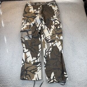 Vintage Predator Camouflage Men's Camo Hunting Cargo Pants Size Large Outdoors